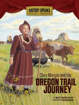 cover image of Clara Morgan and the Oregon Trail Journey